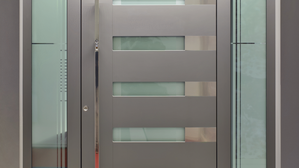 Installation of Aluminum Entrance Doors