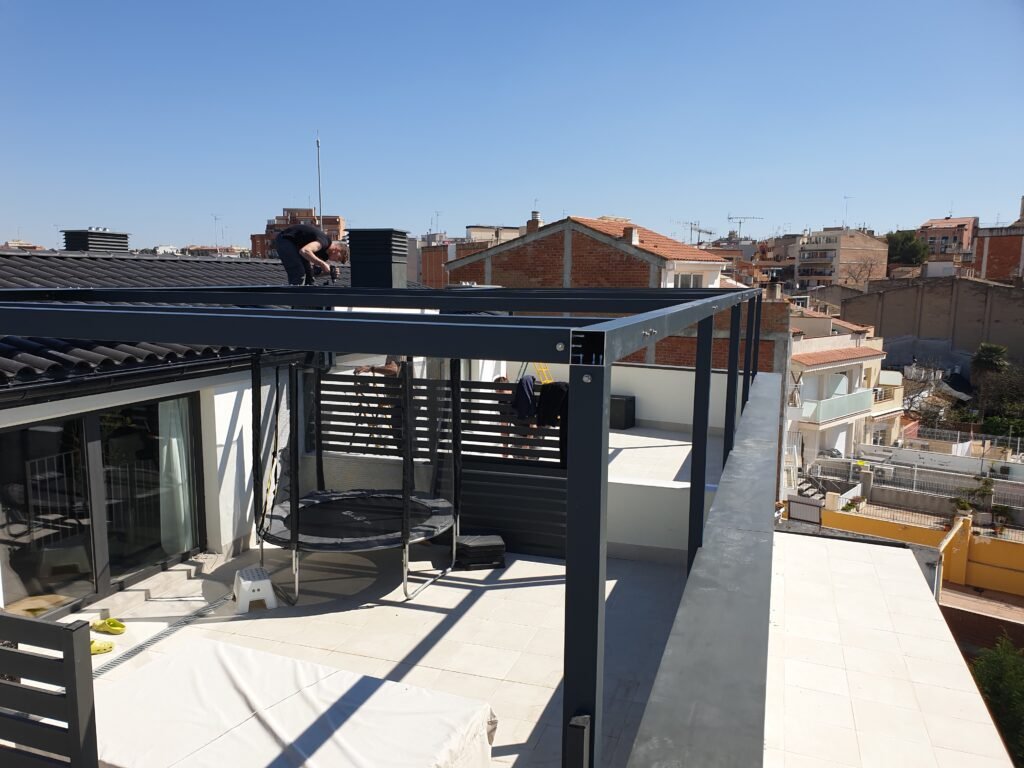 Installation of Pergolas and Solar Protection